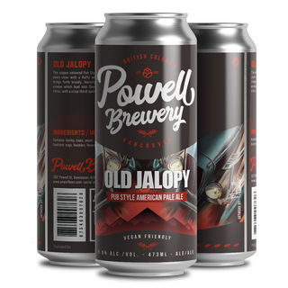 4pk Powell "OLD JALOPY" Pale Ale (473mL)