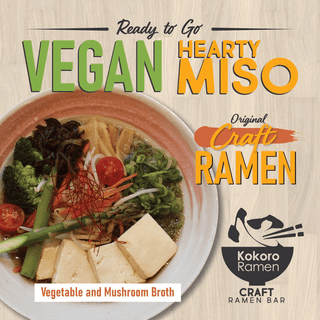 Hearty Miso Ramen (Vegan)